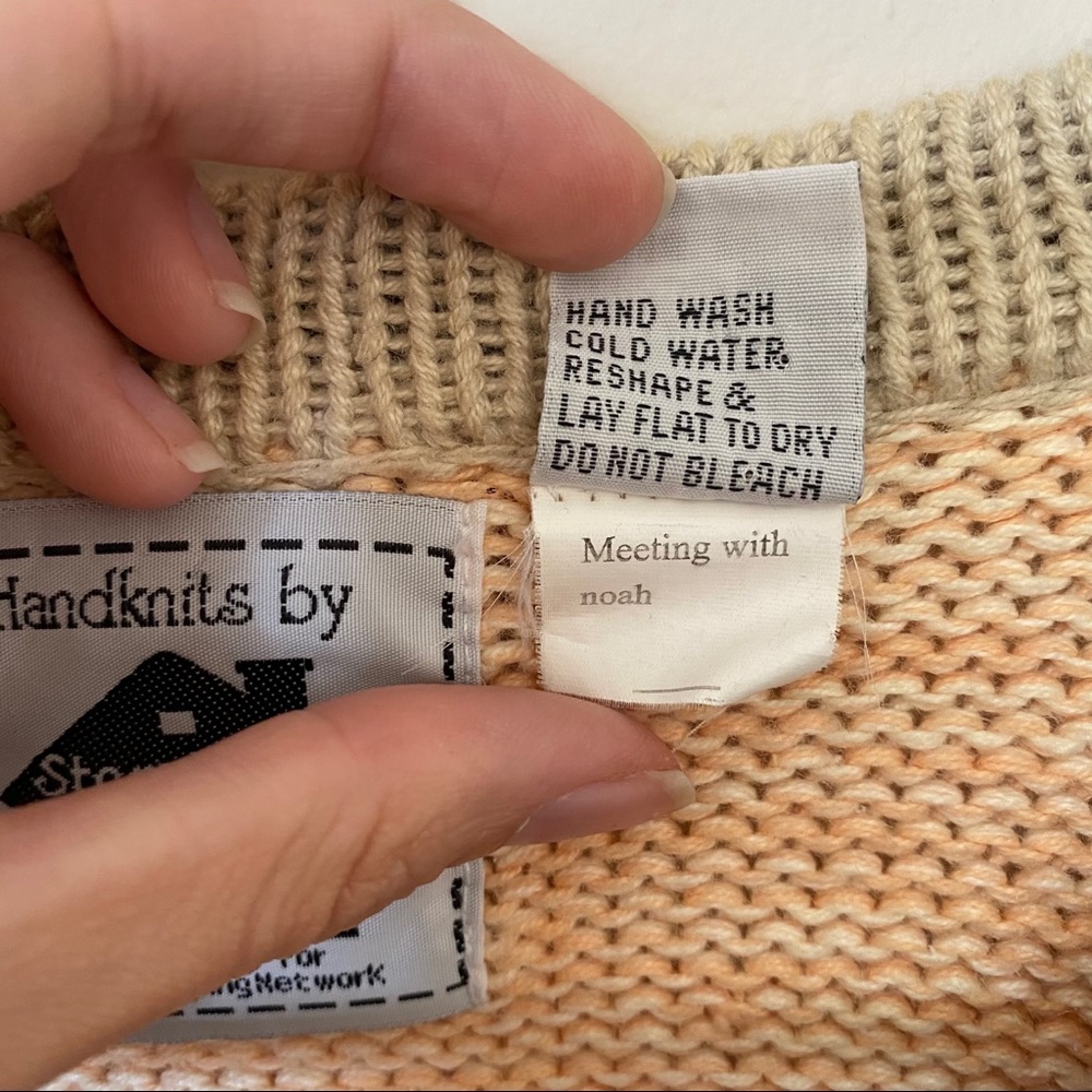 STORYBOOK KNITS vintage zoo Noah’s Ark sweater - Picture 7 of 16